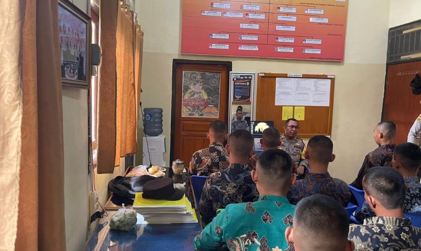 Polres Kaur Ikuti Zoom Meeting Arahan Karo SDM da Ka SPN Polda Bengkulu dan Pengecekan Casis Diktuba Polri   