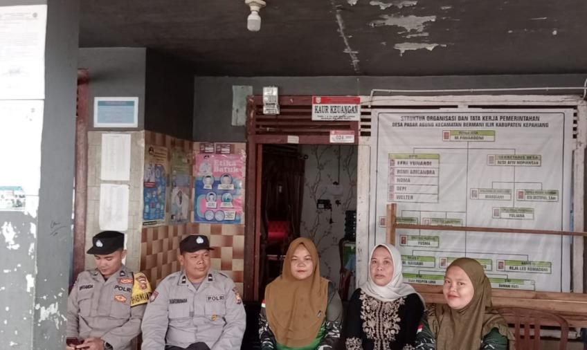 Jajaran Polres Kepahiang Laksanakan Jumat Curhat Untuk Ciptakan Situasi Kamtibmas yang Kondusif Jelang Pemilu 2024