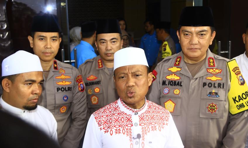 Gelar Doa Bersama, Kapolda Riau: Puncak dari Cooling System Wujudkan Pemilu Damai
