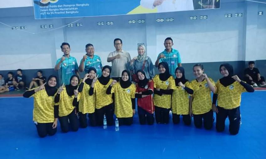 Lolos Babak Penyisihan, Voli Putri Mukomuko Siap Melaju Ke Babak Selanjutnya 