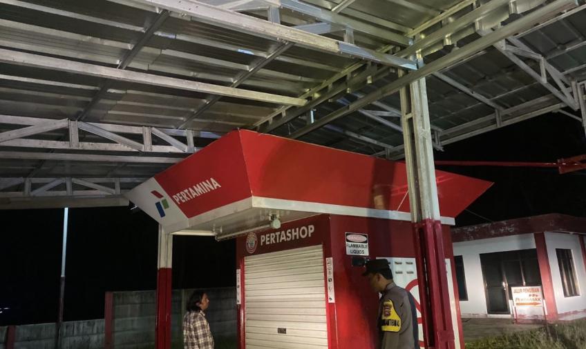 Polsek Nasal Gelar Patroli, Imbau Masyarakat Jaga Sitkamtibmas Kondusif Jelang Pemilu