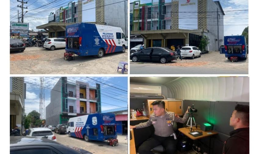 Polresta Bengkulu Kembali Gelar Pelayanan Publik  Penerbitan SIM Keliling