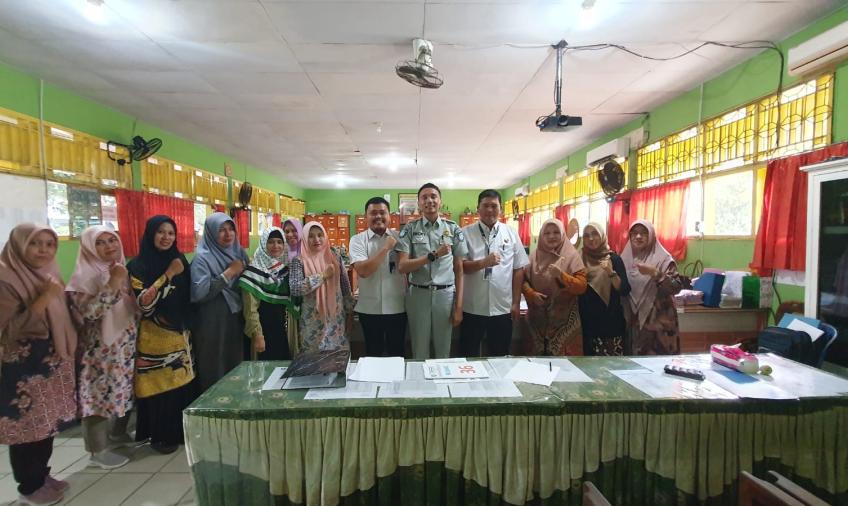 PT Jasa Raharja Cabang Bengkulu Ajak Para Guru SMAN 7 Kota Bengkulu Peduli Keselamatan Siswa