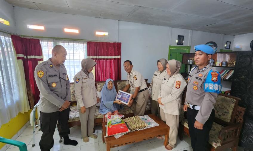 Sambut HUT ke – 52, KORPRI Polres BS  Berikan Bantuan 