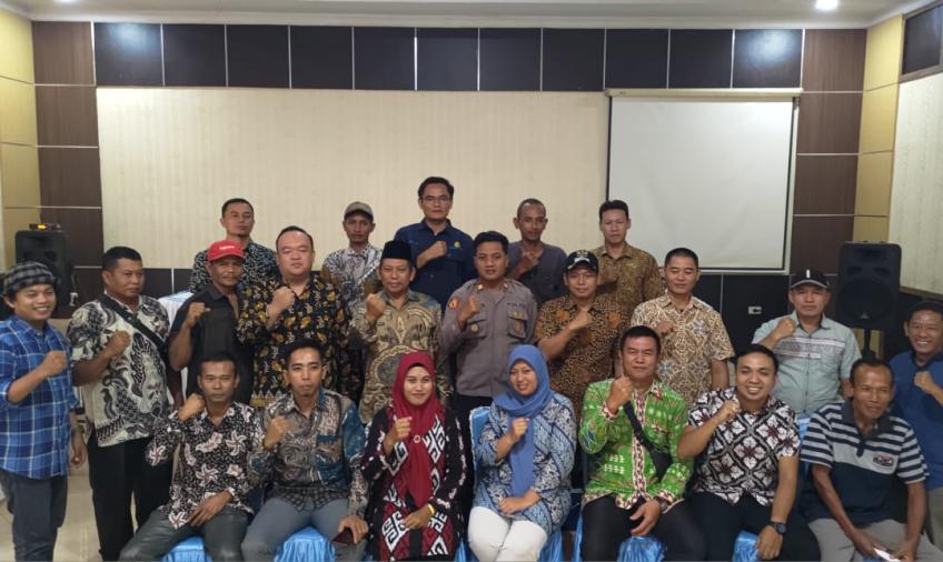 Kapolsek Lebong Utara Jadi Narasumber FGD Tentang Penanggulangan Kemiskinan 