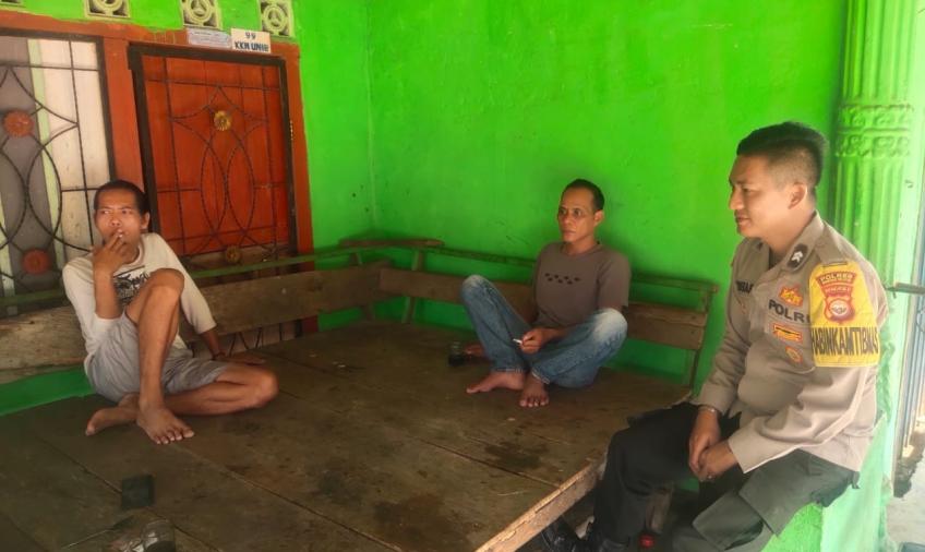 Wujudkan Masa Kampanye Pemilu Serentak Tahun 2024 yang Kondusif, Bhabinkamtibmas Polsek Kedurang Gencar Melakukan Sambang Dialogis
