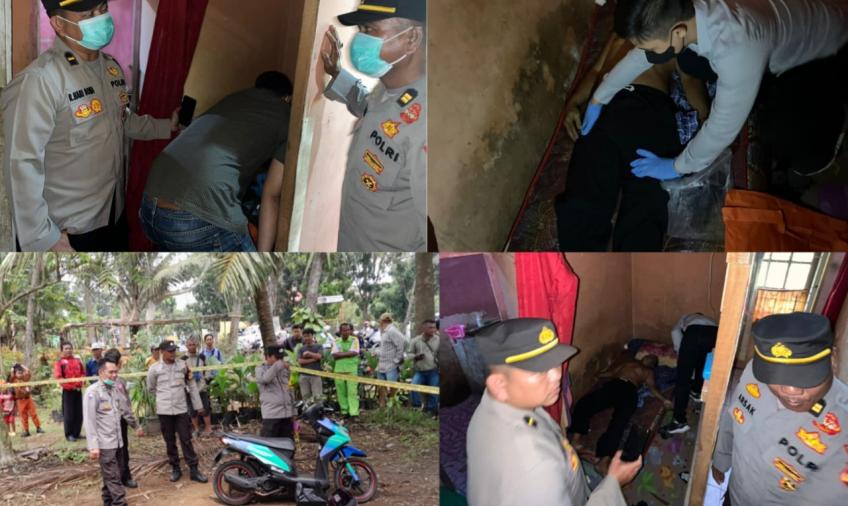 Polsek Muara Bangkahulu olah TKP Penemuan Mayat di Panti Pijat 