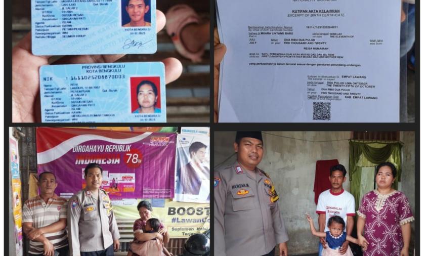 Bhabinkamtibmas Polsek Gading Cempaka Bantu Temukan Anak yang Terpisah dengan Orang Tuanya Bhabinkamtibmas Polsek Gading Cempaka Bantu Temukan Anak yang Terpisah dengan Orang Tuanya 