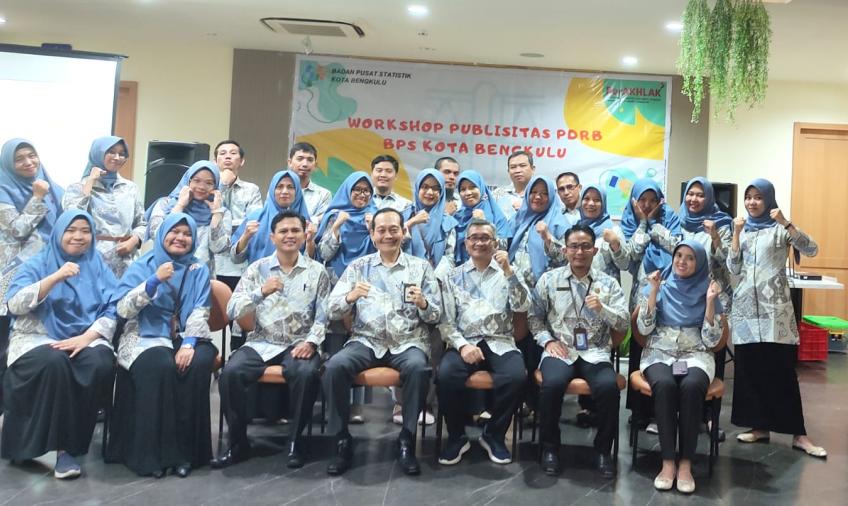 Edukasi Pemahaman Data, BPS Kota Bengkulu Gelar Workshop PDRB