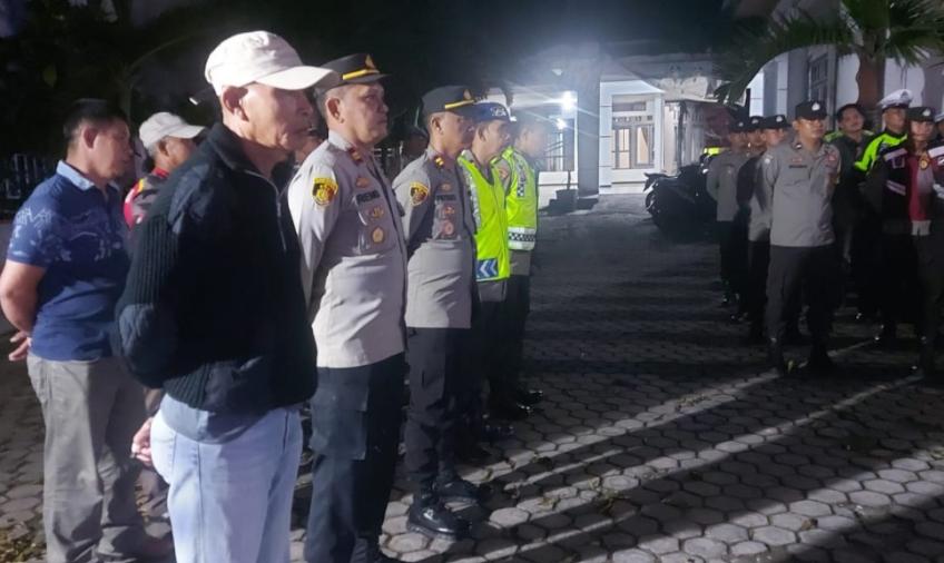 Cipta Kondisi, Polres BS Gelar UKL Wujudkan   Kondusifitas Kamtibmas pada Tahapan Masa Kampanye