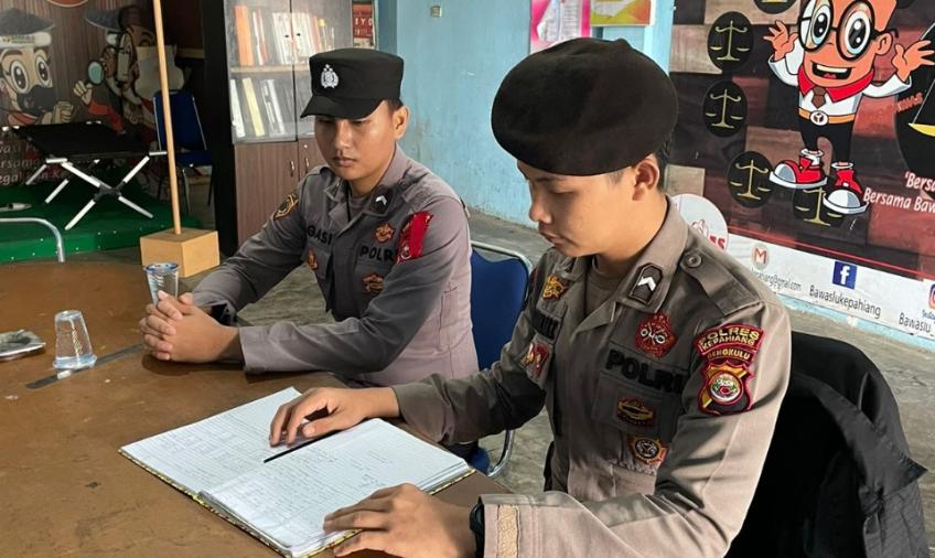 Satgas Preventif Ops Mantap Brata Tingkatkan Patroli Dialogis Pastikan Kamtibmas Aman Menjelang Pemilu