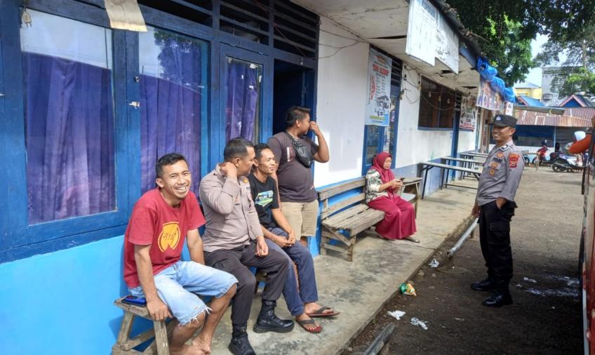 Sambangi Terminal, Polisi Imbau Para Sopir Tidak Ugal-ugalan