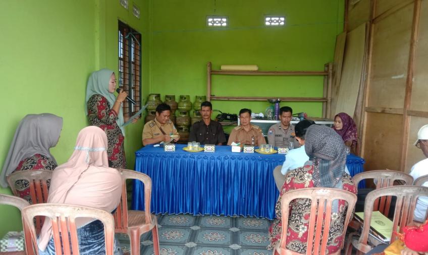 Bhabinkamtibmas Polsek Talo Menghadiri Musyawarah Pertanggungjawaban BUMDES Desa Taba Kecamatan Talo