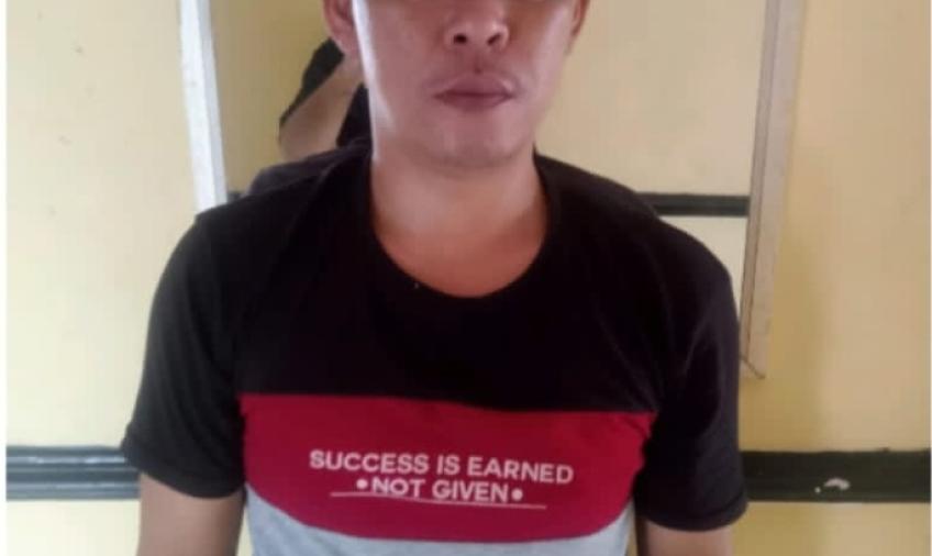 Pelaku Kekerasan Dalam Rumah Tangga, Diamanakan Polsek Seginim 