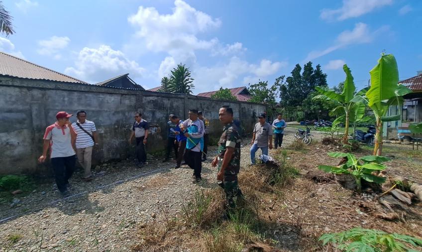 Monitor Pembangunan Desa, Bhabinkamtibmas Polsek Seginim Hadiri Sertifikasi Fisik Pembagunan Desa Binaan