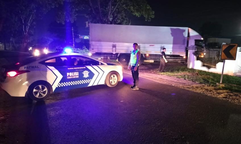 Satgas Kamseltibcarlantas Ops Mantap Brata Polresta Bengkuli, Lakukan Pengawalan Logistik Pemilu