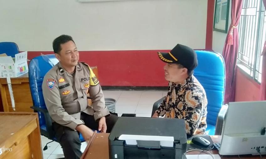 Bhabinkamtibmas Polsek Ketahun Gencar Lakukan Cooling System Jelang Pemilu 2024