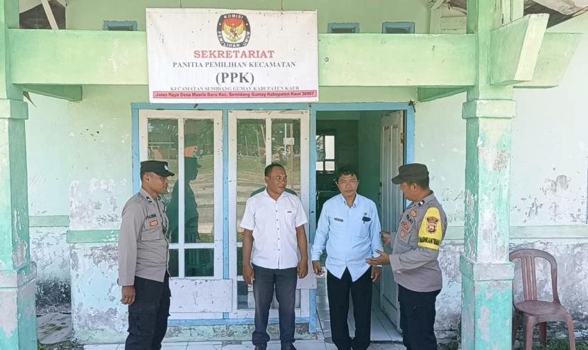 Pengawasan Kamtibmas di Wilayah Hukum, Personel Polsek Kaur Tengah Patroli Presisi 