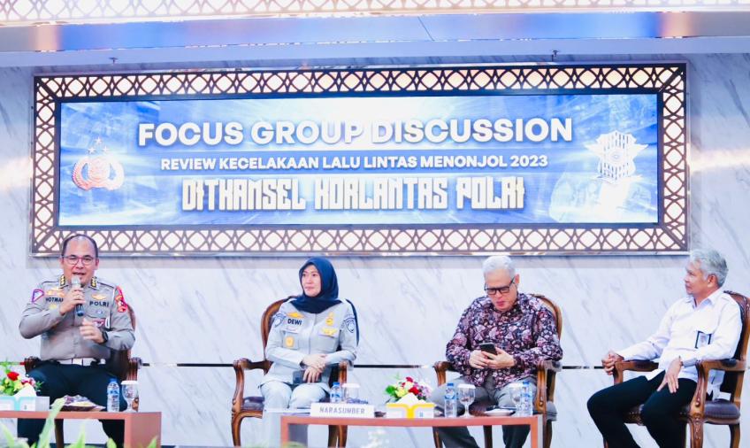 Optimalkan Upaya Pencegahan Kecelakaan, Jasa Raharja, Korlantas Polri, dan KNKT Gelar FGD Review Kecelakaan Menonjol Tahun 2023 