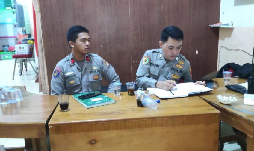 Berikan Rasa Aman di Kantor Bawaslu, Personel OMB Polres Kaur Gelar Patroli 