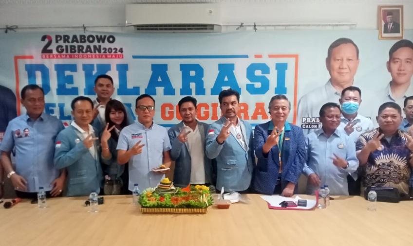 3 Mobil Branding Go Gibran Resmi Dilepas Ketum Andi Bashar Didampingi Gus Din, Noel, T. Helmi dan Agustin