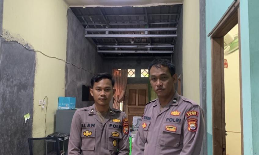 Pengamanan Kantor Bawaslu, Personel OMB Polres Kaur Patroli Keliling di Seputaran Kantor 