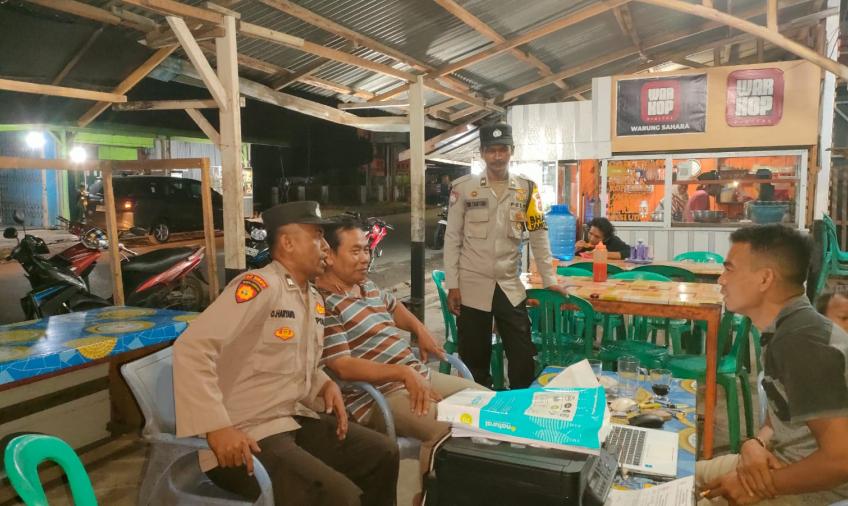 Malam Natal, Polsek Lais Gelar Patroli
