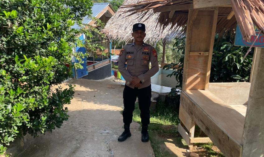 Polsek Ketahun Patroli di Kawasan Wisata BMG Bukit Makmur