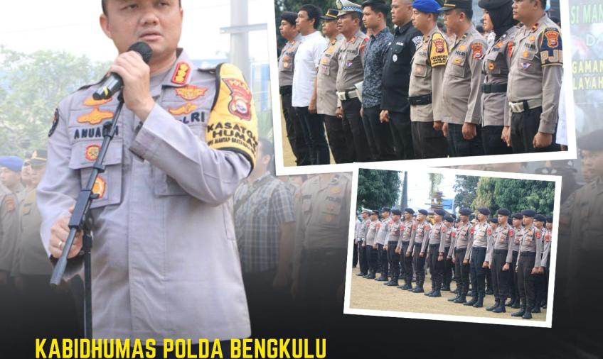 Pimpin Apel OMB, Kabid Humas Tekankan Jaga Netralitas Polri