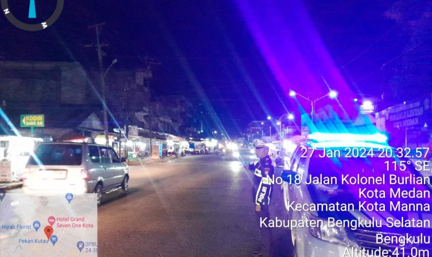 Antisipasi 3 C Jelang Pemilu Serentak 2024, Sat Samapta Polres BS Gelar Patroli