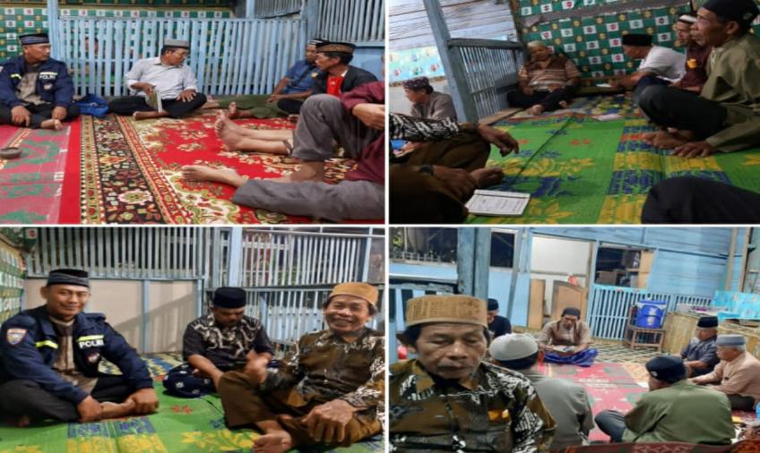 Bhabinkamtibmas Polsek Gading Cempaka Hadiri Pertemuan Rutin Kelompok Tani Kelurahan Sidomulyo 