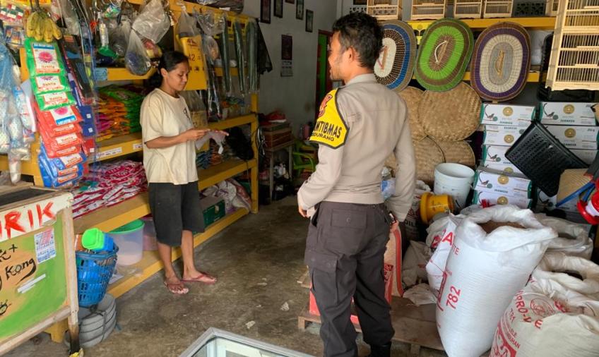 Patroli Unit Samapta Polsek Kota Manna Pantau  Obyek Vital 