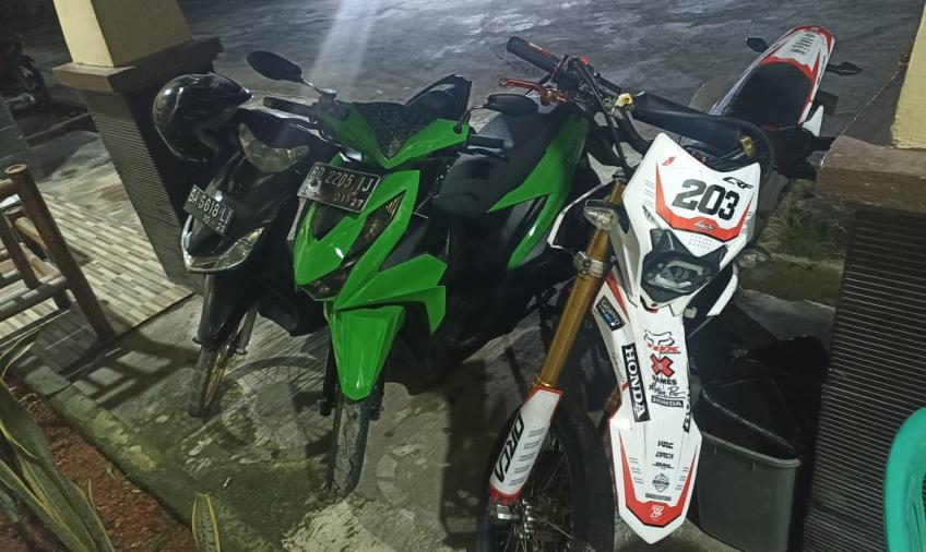 Meresahkan, 3 unit Sepeda Motor Berknalpot Brong Diamankan Polsek Gading Cempaka