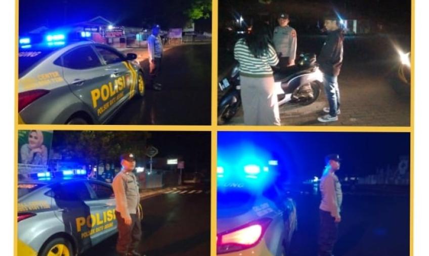 Personel Polsek Ratu Agung Lakukan Penjagaan Mako Selama 1×24 Jam