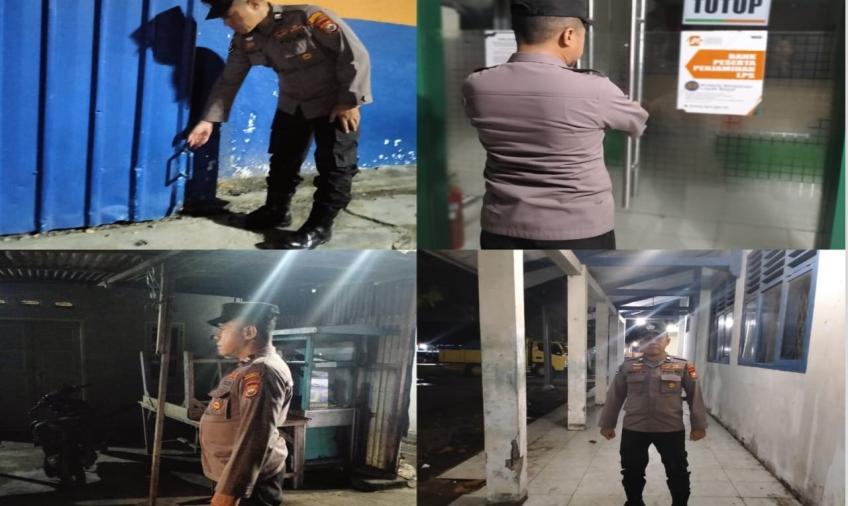 Berikan Rasa Aman kepada Warga di Wilkum Polsek KSKP Pulau Baai Gelar Patroli Pagi 