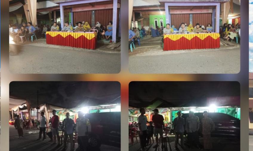 Patroli Keliling Malam Hari, Polsek Muara Bangkahulu Imbau Warga Waspada Kejahatan 3C 