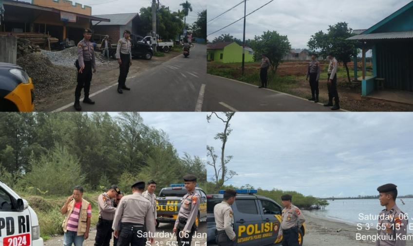 Patroli, Sub Satgas OMB Polresta Bengkulu Laksanakan Pengamanan Kampanye Calon Anggota DPD RI Destita