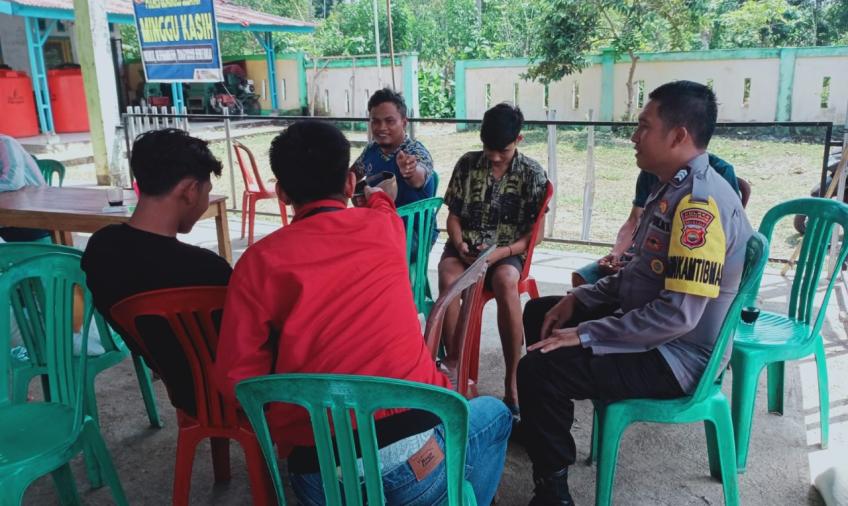 Tanggapi Keluhan Secara Langsung Bhabin Polri dengan Warga Binaannya, Polsek Manna Adakan Minggu Kasih 
