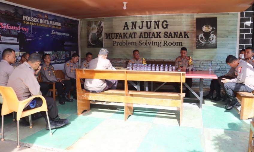 Tingkatkan Sinergitas Internal, Polres BS Gelar Coffe Morning