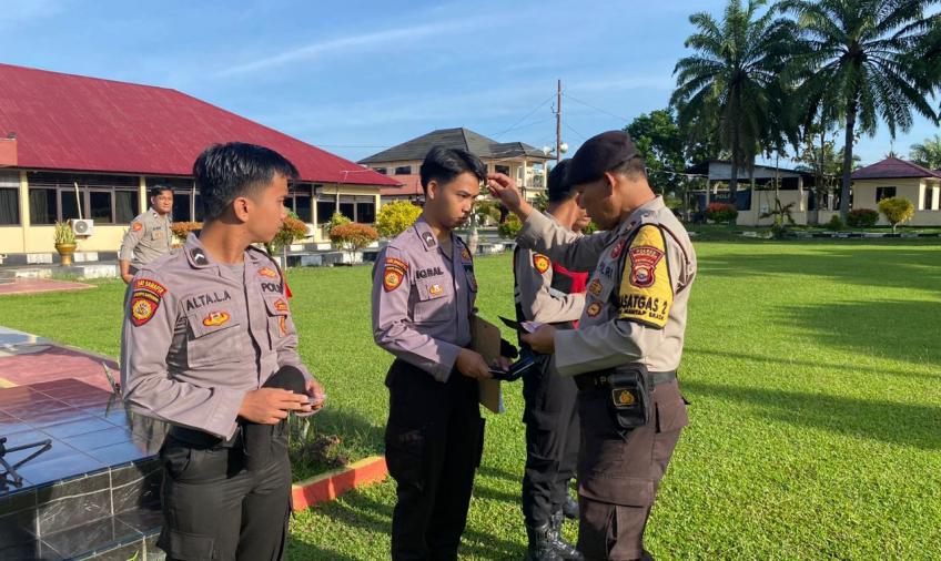 Pimpin Apel Pagi, Kapolres Ajak Personel Jaga Hubungan Baik dengan Seluruh Lapisan Masyarakat