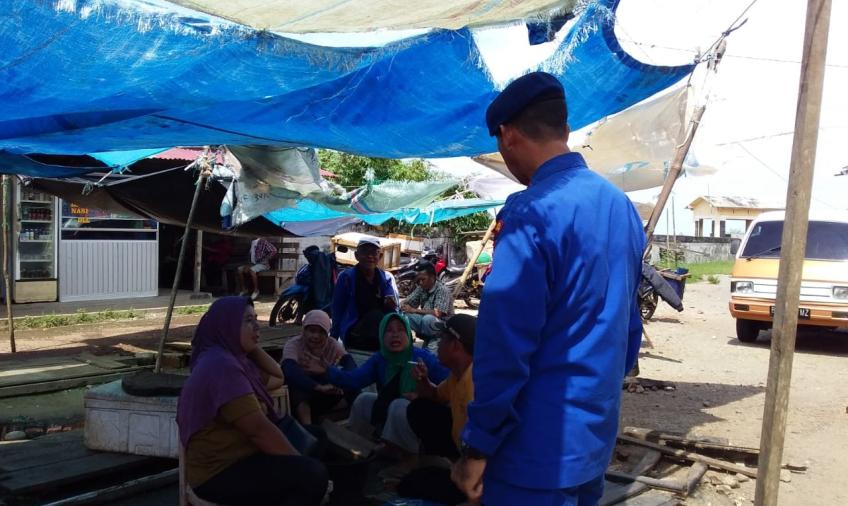 Wujudkan Kamtibmas Kondusif Jelang Pemilu 2024, Polairud Polres BS Patroli ke Perairan Pasar Bawah
