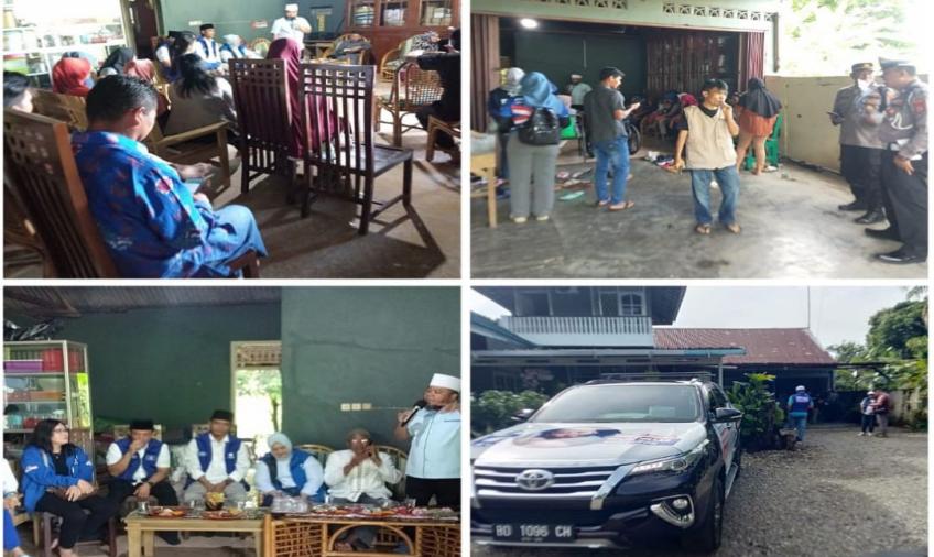 Subsatgas Polsek Selebar Gelar Pengamanan Kampanye Partai PAN