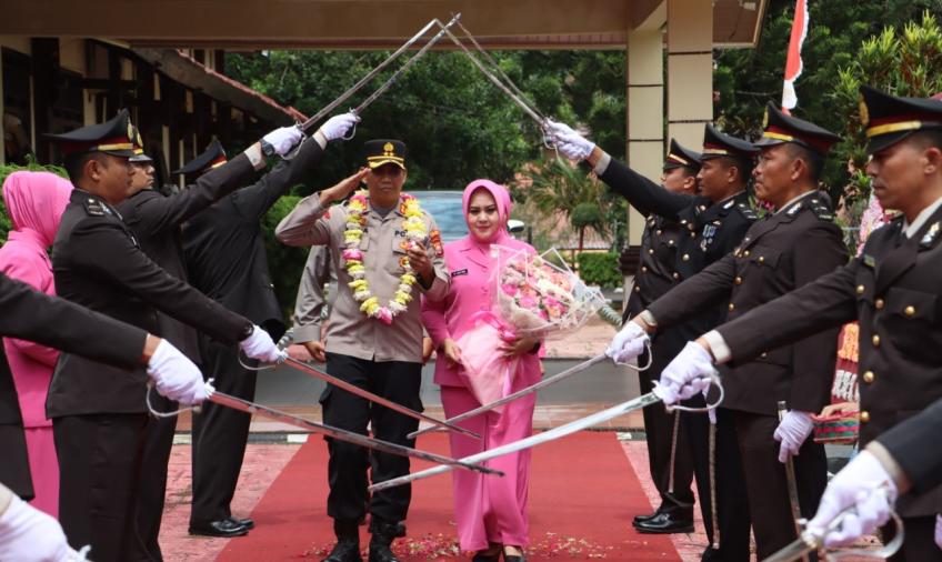 Pisah Sambut Kapolres Kepahiang dalam Rangka Serah Terima Jabatan Kapolres Kepahiang