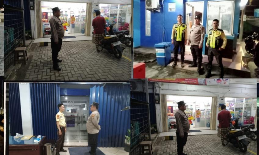 Cegah Potensi Kejahatan, Polsek KSKP Pulau Baai Patroli Malam 