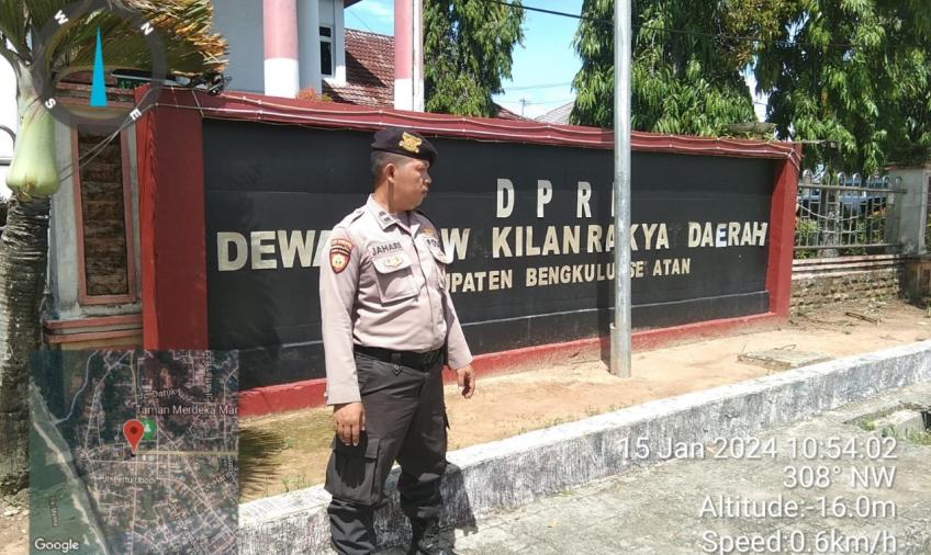 Satgas Preventif OMB Polres BS,  Patroli Sambang dan Sampaikan Imbauan Kamtibmas 