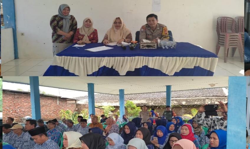 Bhabinkamtibmas, Hadiri Musrenbang Desa di Kelurahan Sumber Jaya
