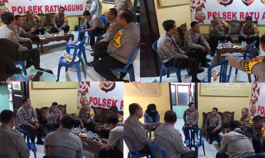 Siwas Polresta Bengkulu Laksanakan Pengawasan Internal di Polsek Ratu Agung