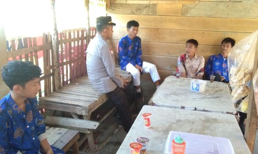 Kasat Binmas Sambang Warga Wujudkan Kamtibmas yang Kondusif Jelang Pemilu Serentak Tahun 2024 