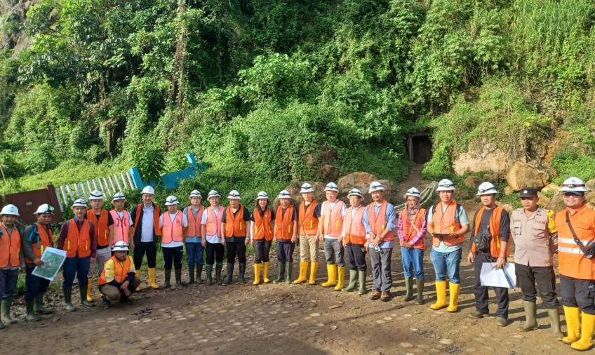 Polsek Lebong Utara Monitoring Kunjungan Pengusaha Cina di Lahan PT TME