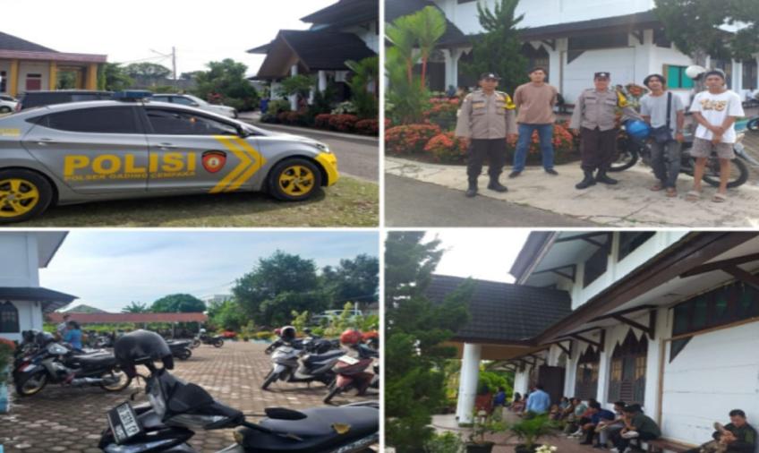 Polsek Gading Cempaka Amankan Kegiatan Ibadah Minggan di Gereja 